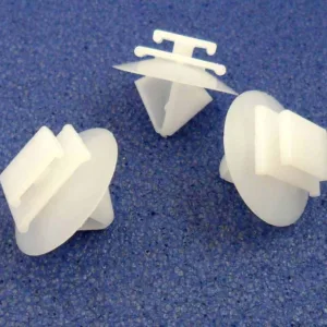 10x Citroen / Peugeot Exterior Door Trim Clips Bumpstrip / Rub Strip Moulding