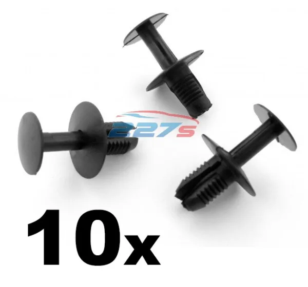 10x Audi TT Interior Carpet & Upholstery Clips (Fits MK2 2006-2014)