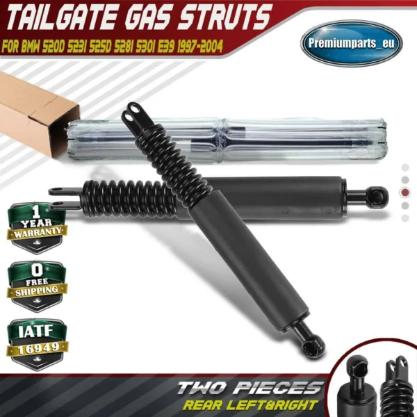 2x Tailgate Boot Gas Struts Spring for BMW 5 Series E39 Touring 51248220072