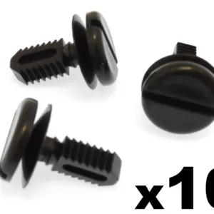 10x BMW Plastic Trim Clips Dash covers, shields, boot linings & battery covers