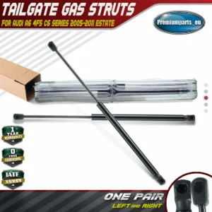 2x Tailgate Rear Boot Trunk Gas Struts Spring for Audi A6 Avant 4F5 C6 2005-2011