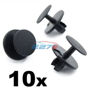 10x BMW Bonnet Insulation Clips, Carpet & Upholstery Clips, Boot Lining Clips