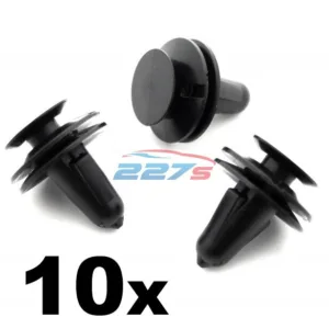 10x Door Card & Interior Panel Trim Clips for some Ford Fiesta, Puma & Fusion