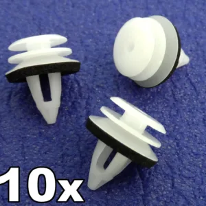 10x BMW Interior Plastic Trim Clips- Front & Rear Door Card Panel Fascia/ Lining