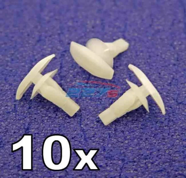10x 6mm Weatherstrip & Rubber Door Seal Clips- Same as Toyota 67867-12150
