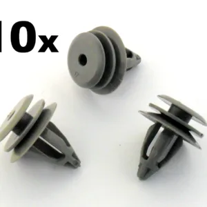 10x BMW Plastic Trim Clips for Interior Door Cards, Trim Panels, Covers & Fascia