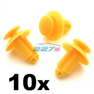 10x Door Card Sill & Kick Plate Trim Cover Clips for Rover 200 25 45 75 MG ZT ZS