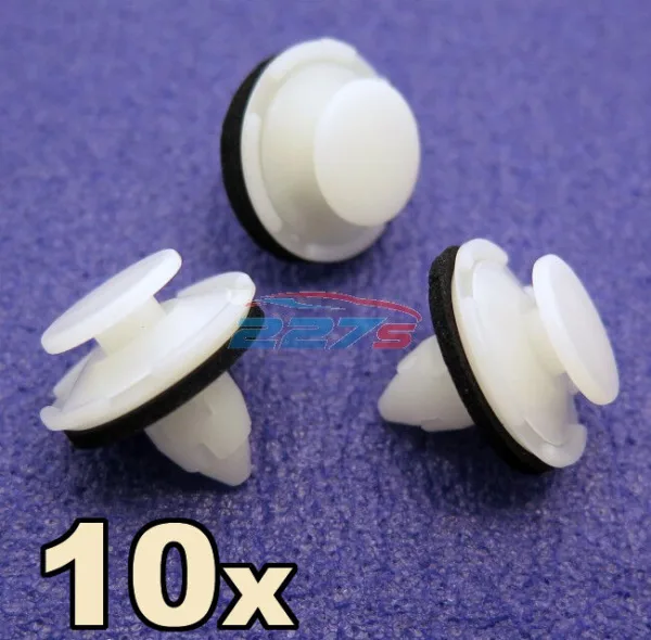 10x Boot Lid / Tailgate Trim Clips- Honda Civic (8th Gen) & CRV (3rd Gen)