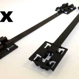 4x Opel Sideskirt Clips- Plastic Fastener Attachment for Lower Side Moulding