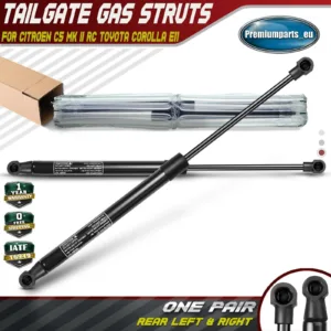 2x Rear Tailgate Boot Gas Struts for Citroen C5 II RC Toyota Corolla E11 8731K1