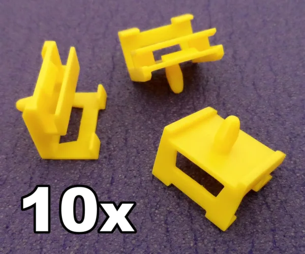 10x BMW Plastic Trim Clips for Side skirts, Sills, Rocker Cover Locator Clips