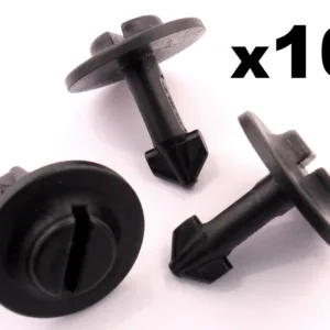 10x Audi Plastic Twist Bolt Clip Pin- Engine Undertray Splashshield Arch Lining