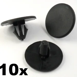 10x Citroen Bonnet Insulation Retainer Clips- Plastic Trim Clips Bonnet Lining