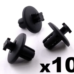 10x 8mm Plastic Trim Clips Citroen C3 C4 C5 C8 Wheel Arch Lining Splash Guards