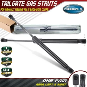 2x Rear Tailgate Gas Struts for Renault Megane MK3 2008-2016 Coupe 904510002R