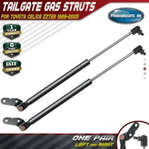 2x Tailgate Gas Struts With Spoiler for Toyota Celica ZZT23 1999-2005 Coupe