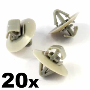 20x Plastic Trim Clips fits Nissan Primastar Side Moulding Lower Door Protection