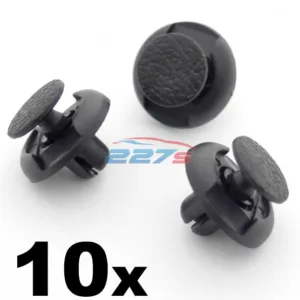 7mm Plastic Trim Clips- Some Toyota RAV4 & Land Cruiser Prado Wheel Arch Clips