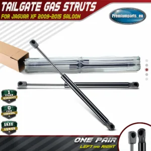 2x Tailgate Rear Boot Gas Struts for Jaguar XF I X250 2009-2015 Saloon 348mm