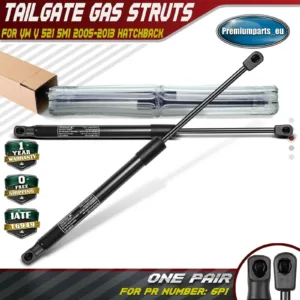 2x Rear Tailgate Boot Gas Struts for VW Golf Plus 5M1 05-13 Hatchback 5M0827550A