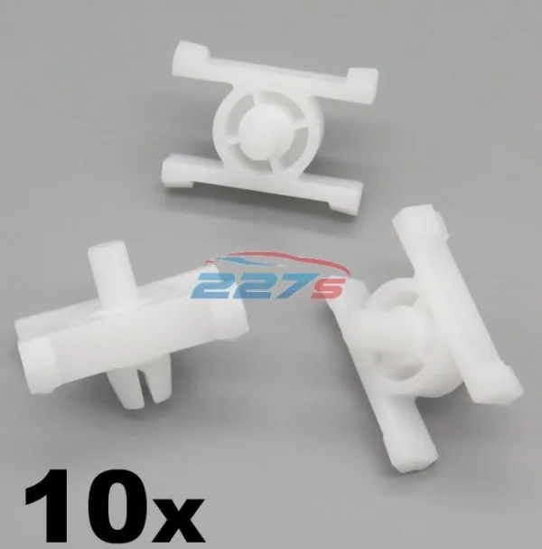 10x BMW Door Moulding and Bump Strip Trim Clips - 51131829904