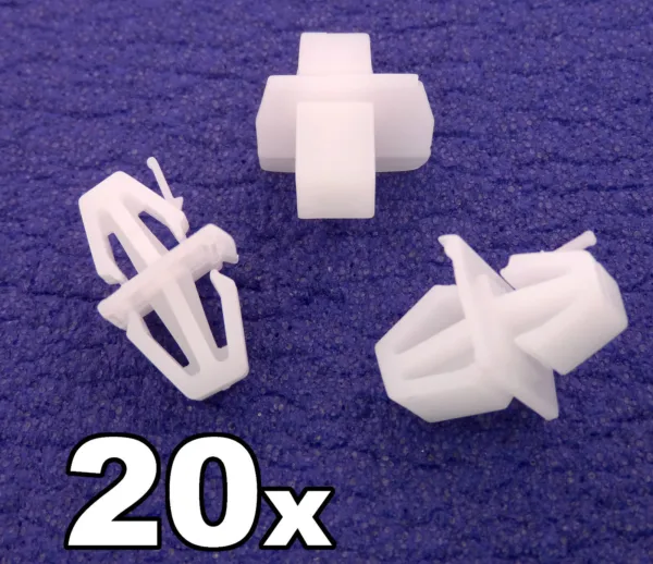 20x Volvo V40 S40 Sill Trim Clip- Fastener Clamp for Side Skirt & Sill Trim