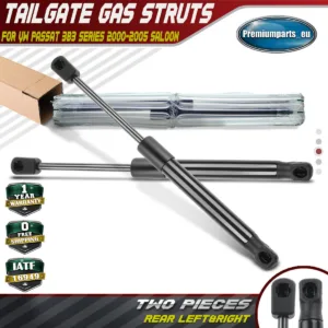 2x Tailgate Rear Boot Gas Struts Spring for VW Passat 3B3 2000-2005 3B5827550A