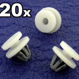 20x Renault Interior Trim Panel and Door Card Clips- For Clio, Trafic & Megane