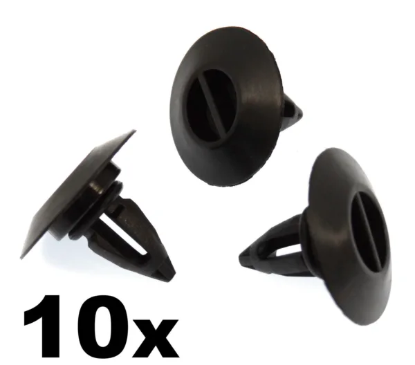 10x BMW Plastic Trim Clip for Sill Mouldings/ Side Skirts/ Rocker Cover Moulding