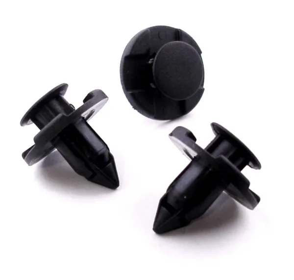 20x Plastic Trim Retaining Clips / Fasteners- 8mm hole