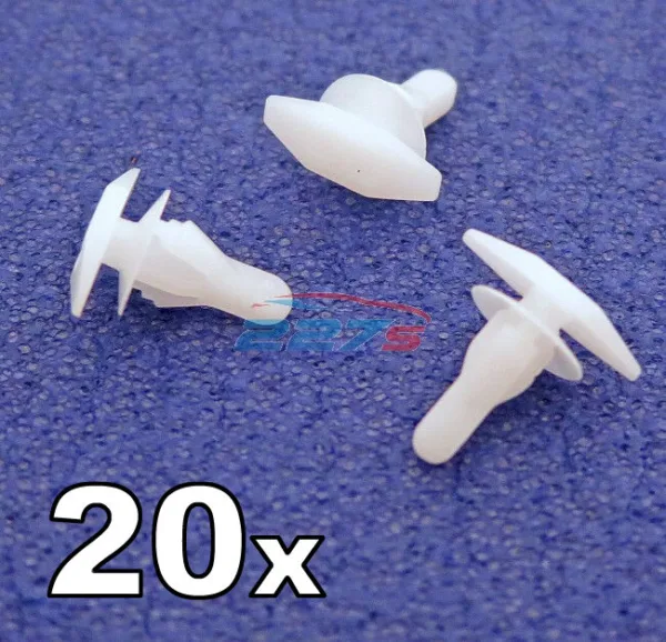 20x Rubber Door Seal Clips / Weatherstrip Trim Clips- Suitable for some Hyundai