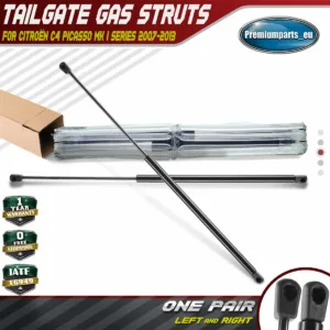 Set of 2 Tailgate Rear Boot Gas Struts Spring for Citroen C4 Picasso I 2007-2013