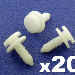 20x VW Volkswagen Interior Trim Panel Clips- Interior Pillar Trim Fastener Clips
