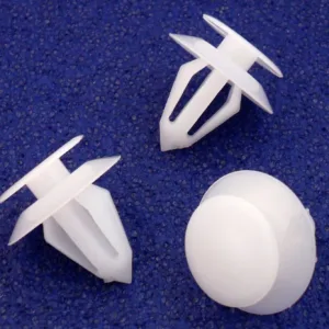 20x Vauxhall / Opel Interior Door Card Trim Fastener Clips - White