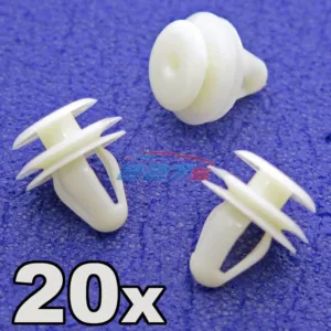 20x Toyota Interior Trim Clips- Door Card Clips for some Yaris, Avensis, Previa