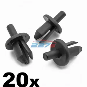 20x Volvo Plastic Trim Clips- For Bumpers, Sills, Shields Covers, Linings & Trim