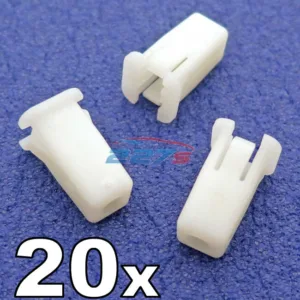 20x Plastic Front Bumper Clips for Ford Fiesta ST150- Bumper Wing Screw Grommets