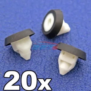 20x VW, Audi, SEAT, Skoda Bodywork & Bumper Screw Grommet Trim Clips- N10621301