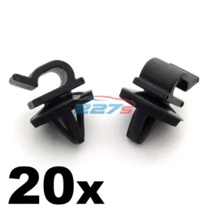 20x Vehicle Cable & Wiring Harness Clips- for Routing in the Engine Bay / in-Car