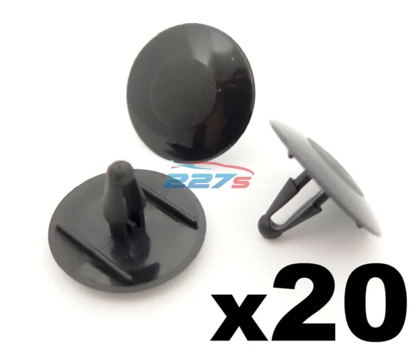 20x Toyota Bonnet / Hood Insulation Clips- Plastic Fasteners for Sound Deadening