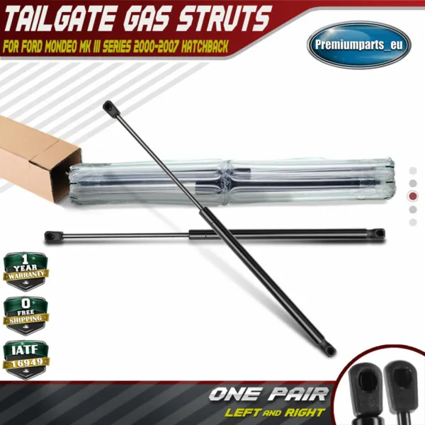 2X TAILGATE REAR BOOT GAS STRUTS FOR FORD MONDEO MK3 2000-2007 HATCHBACK 1119688