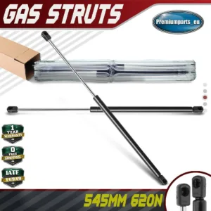 2x Universal Gas Struts for Trailer Box Caravans Camper Canopy 545 MM 620 N