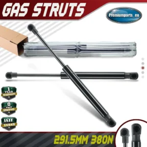 2x Universal Gas Struts for Trailer Box Caravans Camper Canopy 291.5 MM 380 N