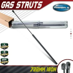 1x Universal Gas Struts for Trailer Box Caravans Camper Canopy 722 MM 180 N