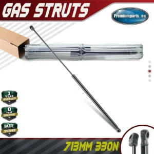 1x Universal Gas Struts for Trailer Box Caravans Camper Canopy 713 MM 330 N
