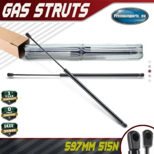 2x Universal Gas Struts for Trailer Box Caravans Camper Canopy 597 MM 515 N