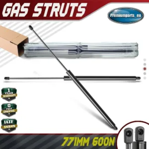2x Universal Gas Struts for Trailer Box Caravans Camper Canopy 771 MM 600 N