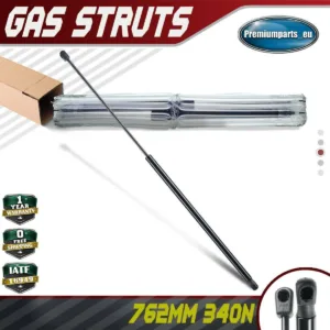 2x Universal Gas Struts for Trailer Box Caravans Camper Canopy 762 MM 340 N