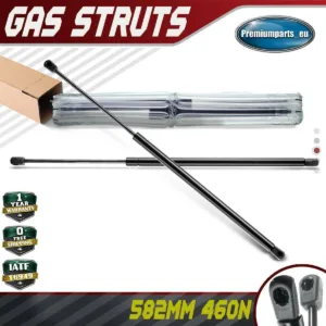 2x Universal Gas Struts for Trailer Box Caravans Camper Canopy 582 MM 460 N