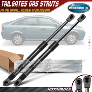 2x Tailgate Boot Gas Struts Lifter for Opel / Vauxhall Vectra C 02-08 Hatchback